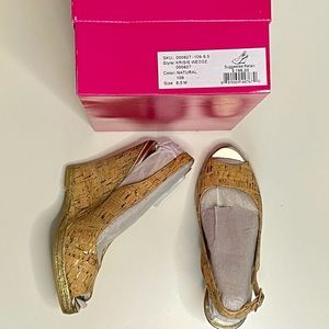 NEW IN BOX Lilly Pulitzer Krisie Wedge in Cork